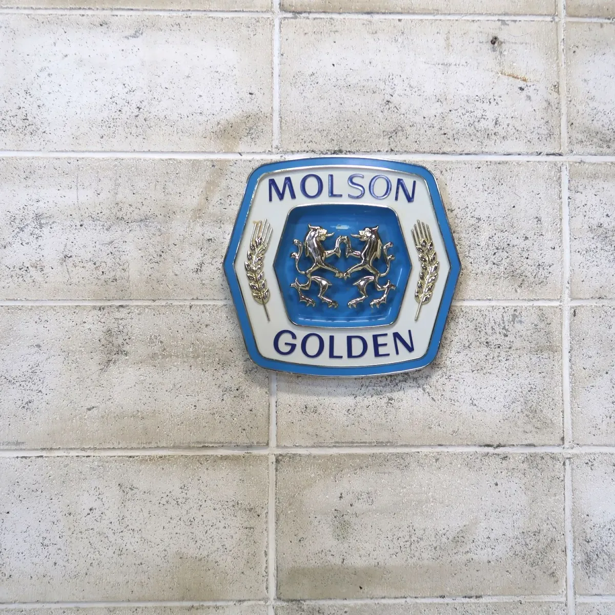 MOLSON GOLDEN ビンテージ ウォールサイン