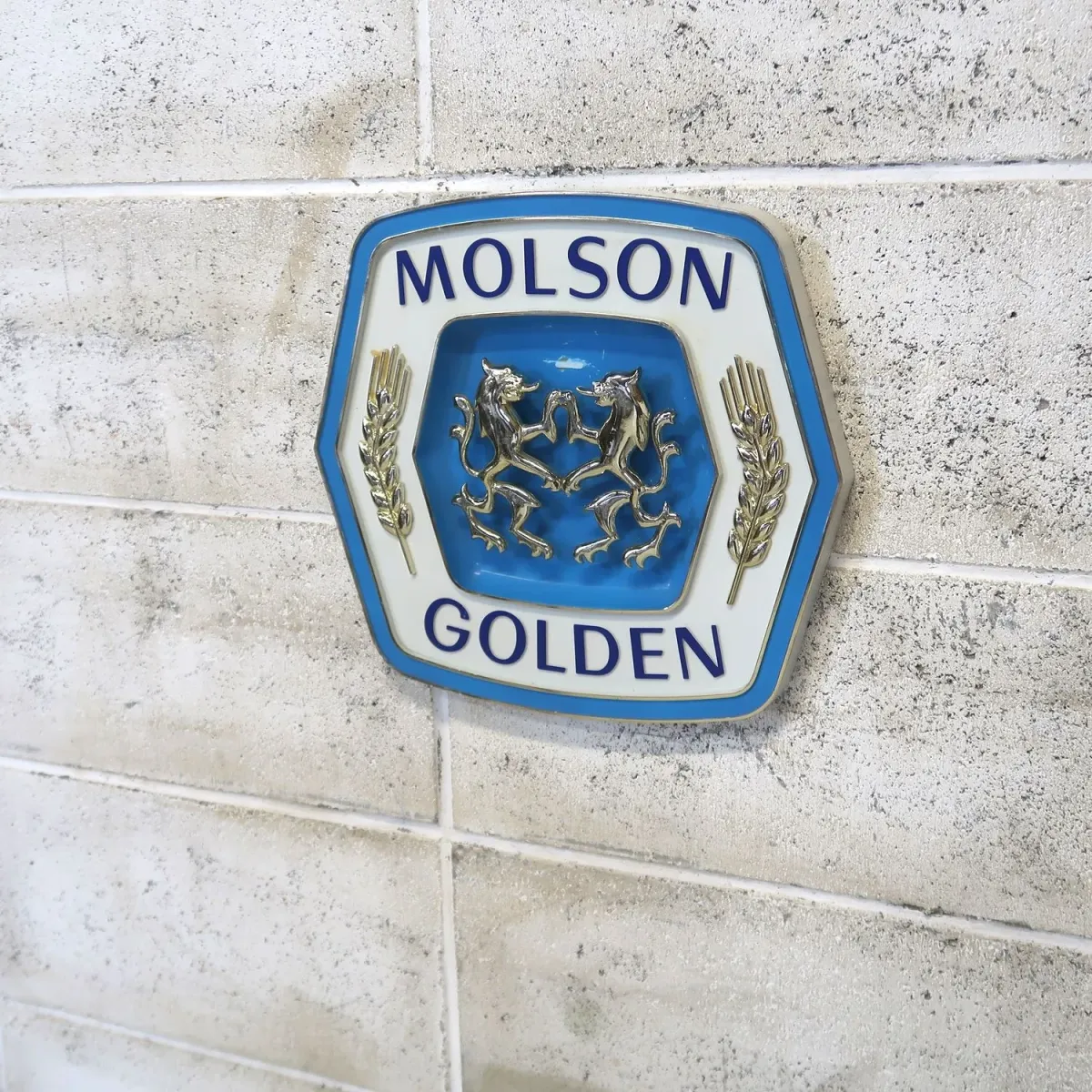 MOLSON GOLDEN ビンテージ ウォールサイン