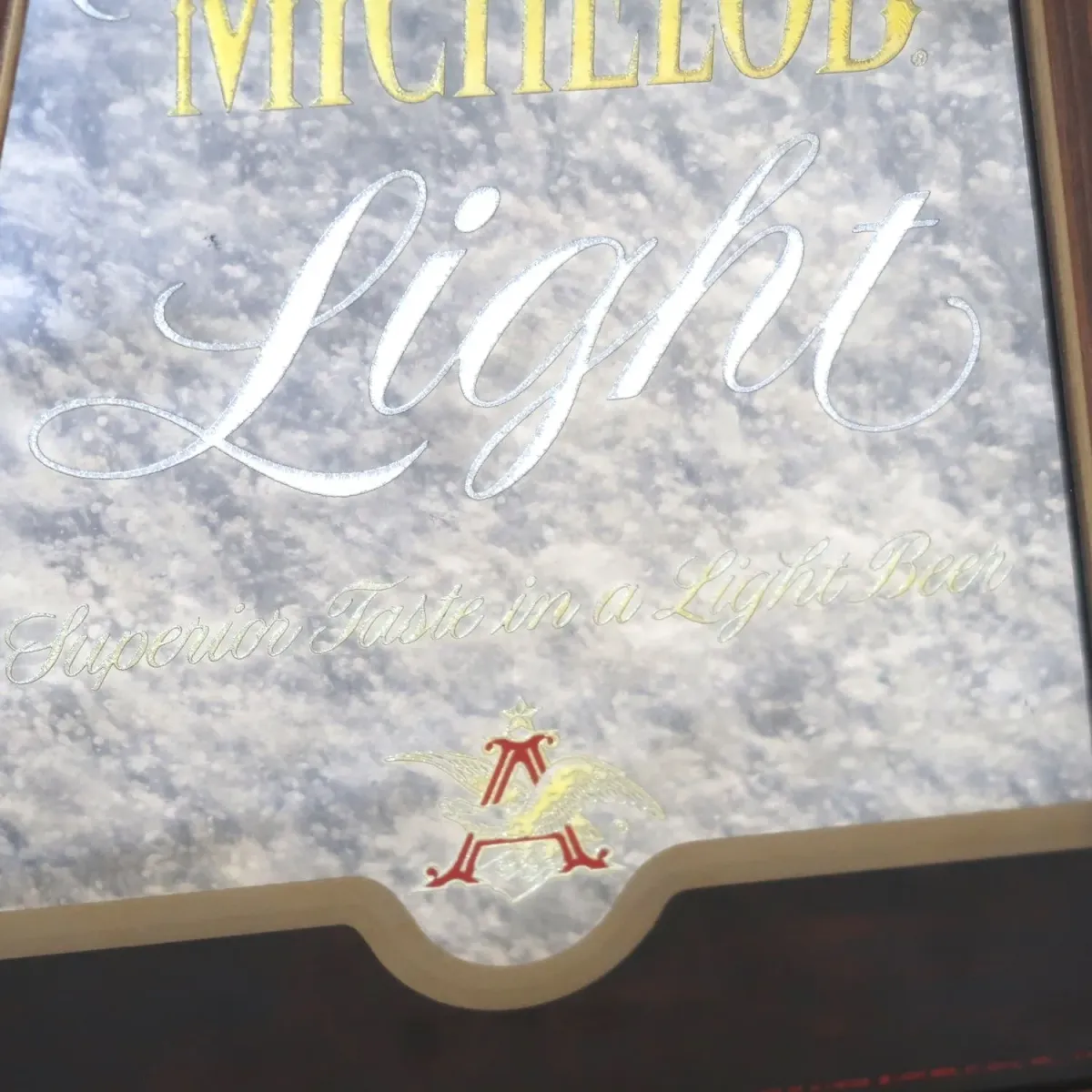 MICHELOB Light ビンテージ パブミラー