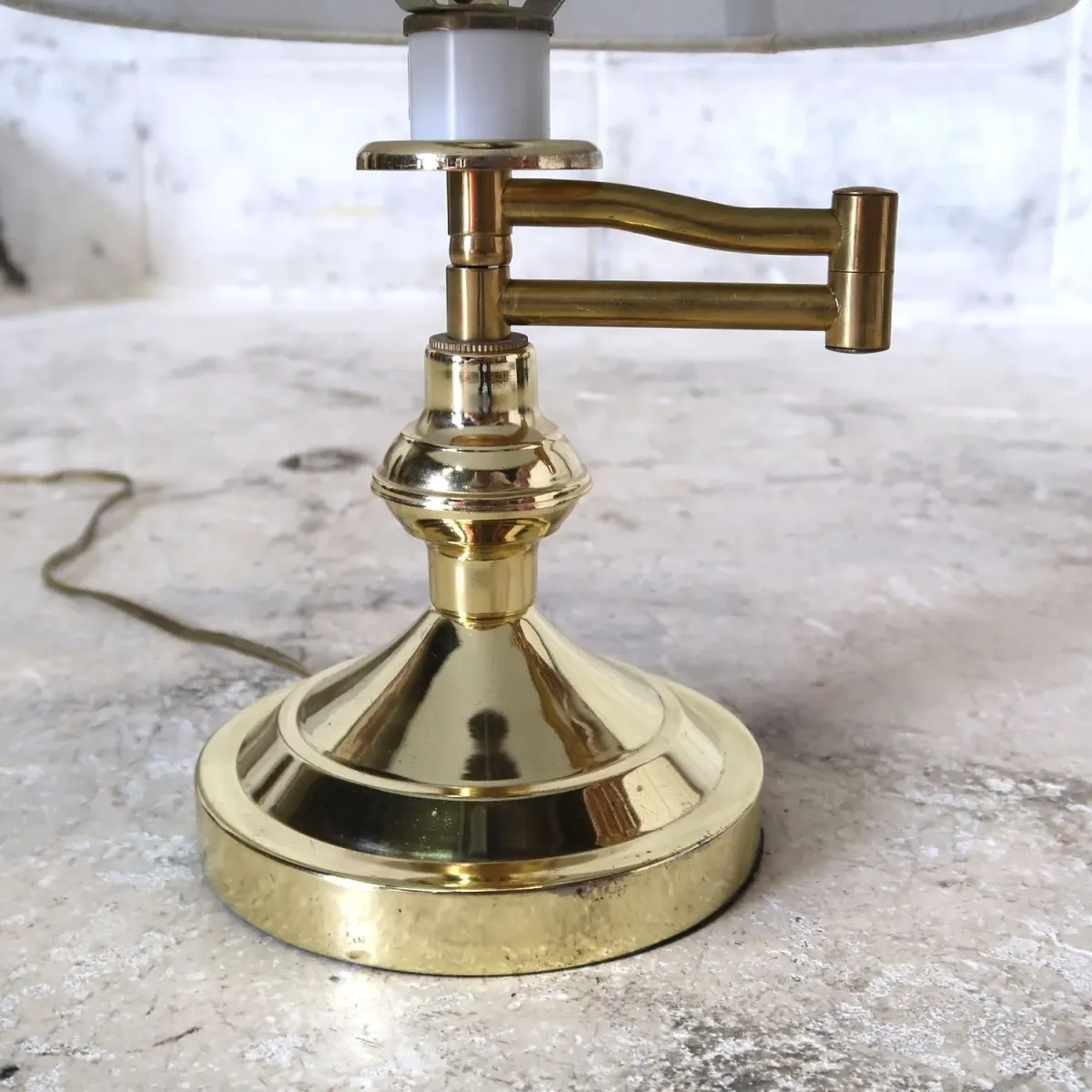 ゴールドメタル テーブルランプ