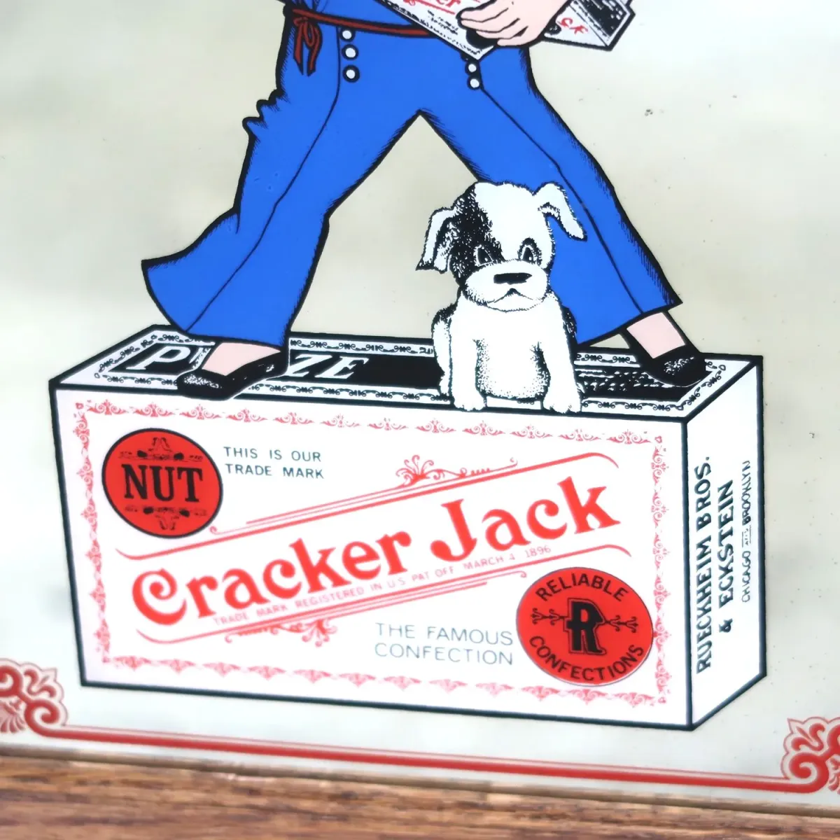 Cracker Jack ビンテージ パブミラー