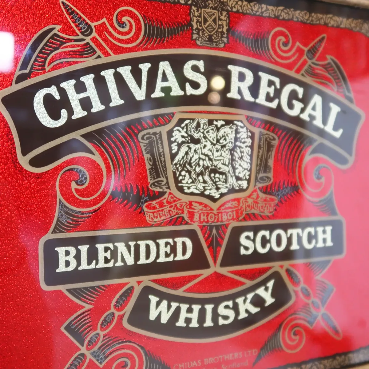 CHIVAS REGAL ビンテージ パブミラー