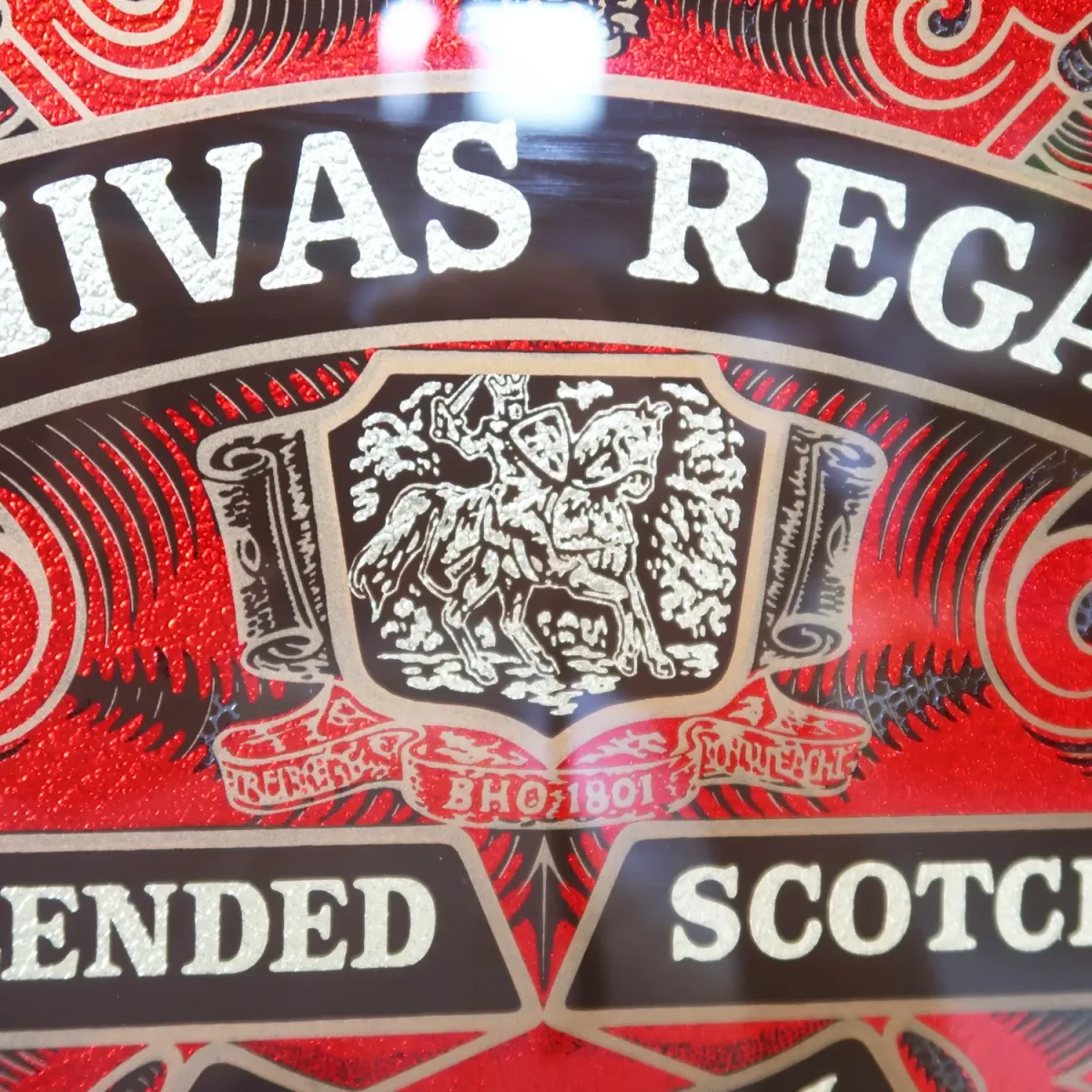 CHIVAS REGAL ビンテージ パブミラー