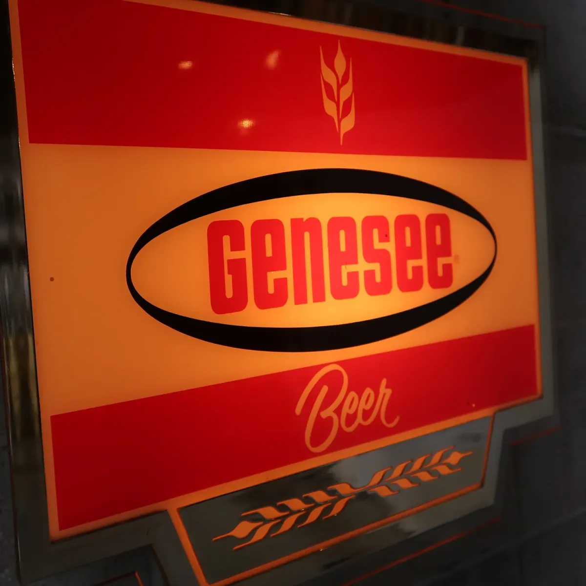 Genesee Beer ビンテージ ライトサイン