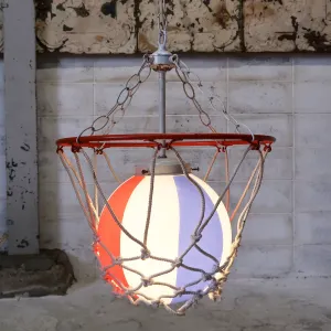 ビンテージ バスケットボールランプ
