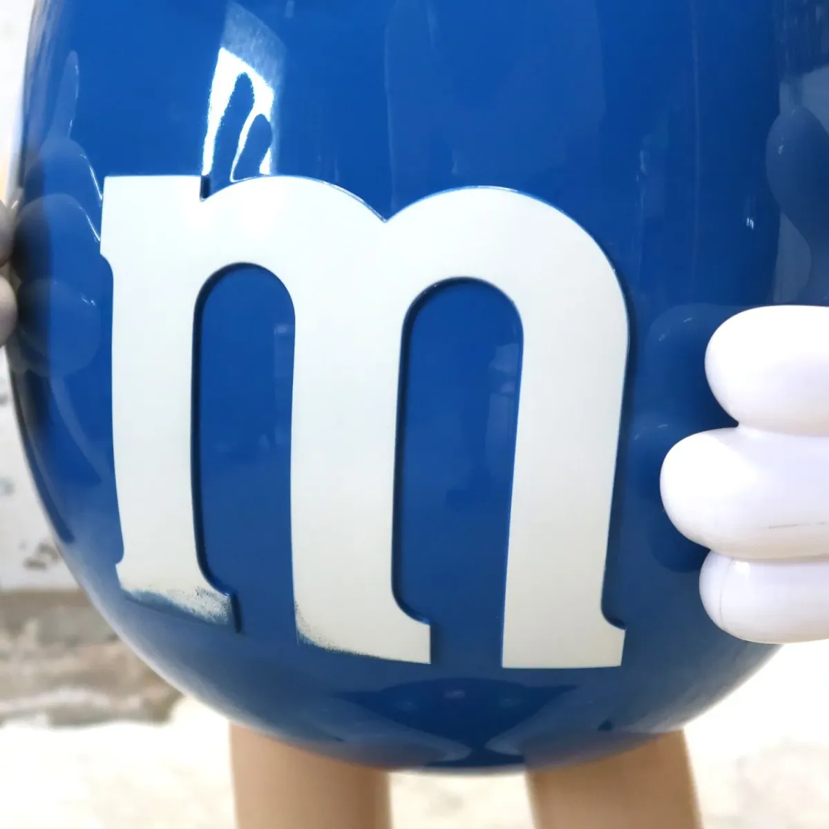 M&M's ブルー 大型 ストアディスプレイ