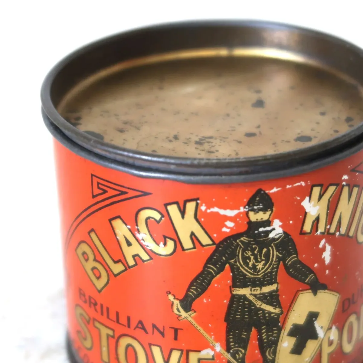 BLACK KNIGHT ビンテージ メタル缶