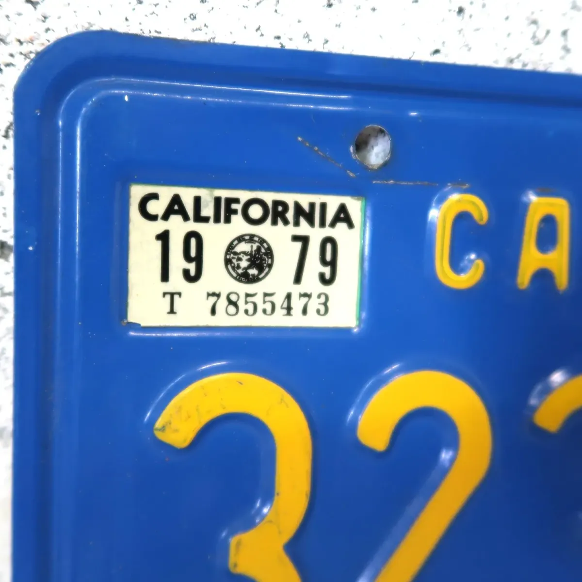 CALIFORNIA ビンテージ ナンバープレート