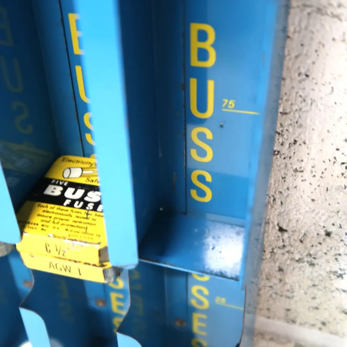 BUSS FUSES ビンテージ ストアディスプレイラック