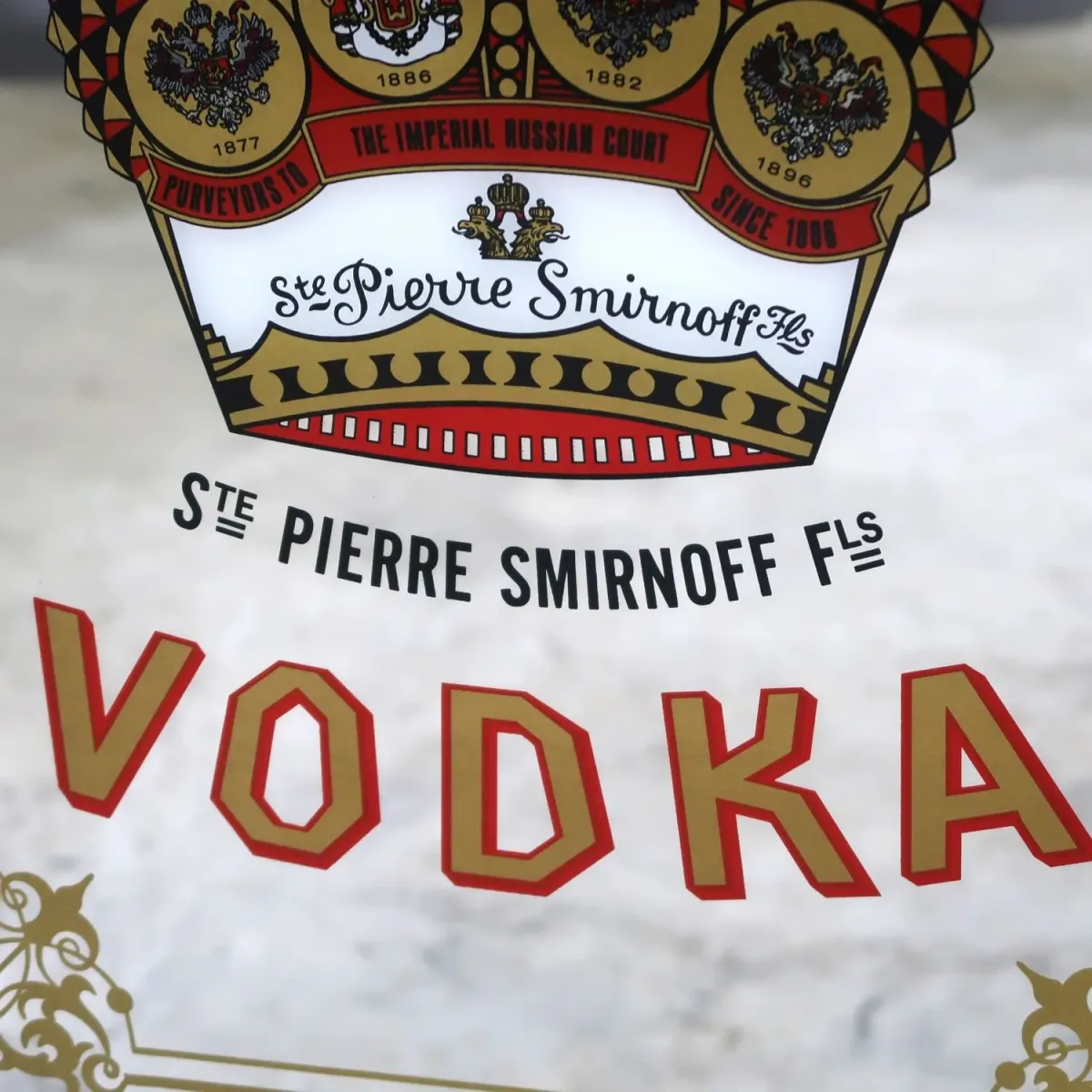 SMIRNOFF ビンテージ パブミラー