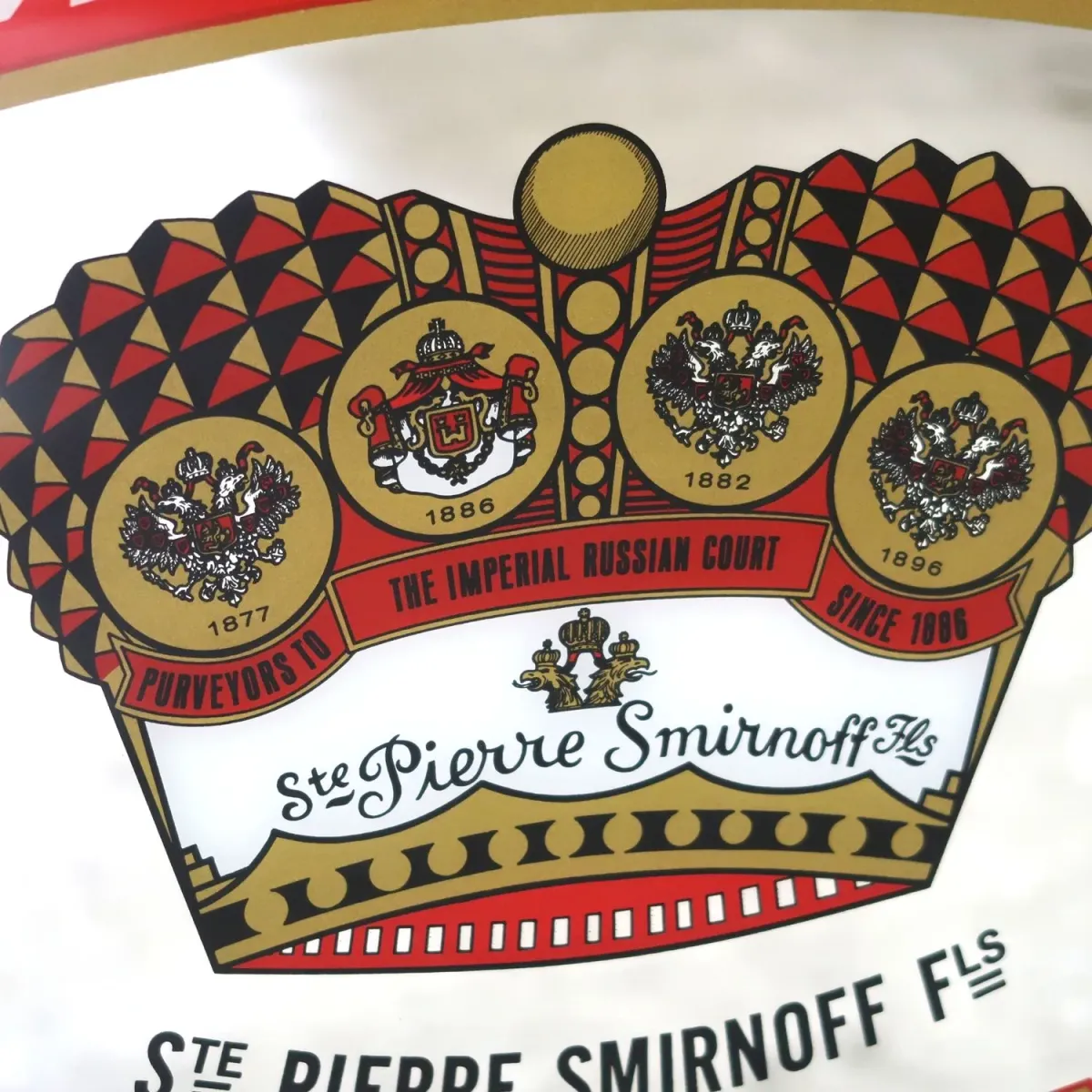 SMIRNOFF ビンテージ パブミラー