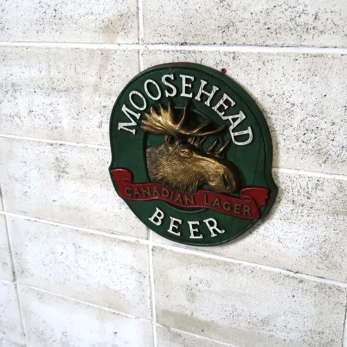 MOOSEHEAD BEER ビンテージ ウォールサイン