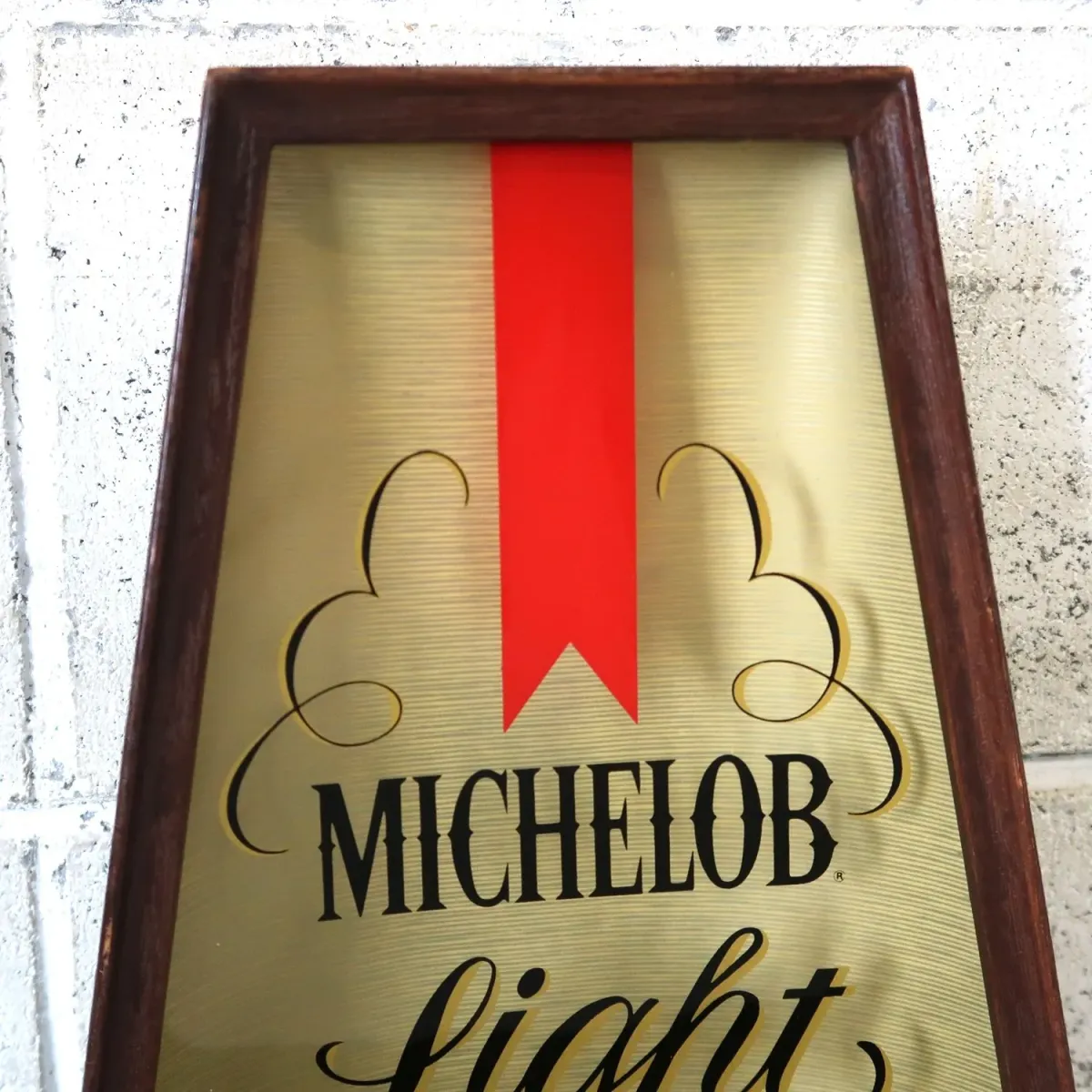 MICHELOB Light ビンテージ ライトサイン