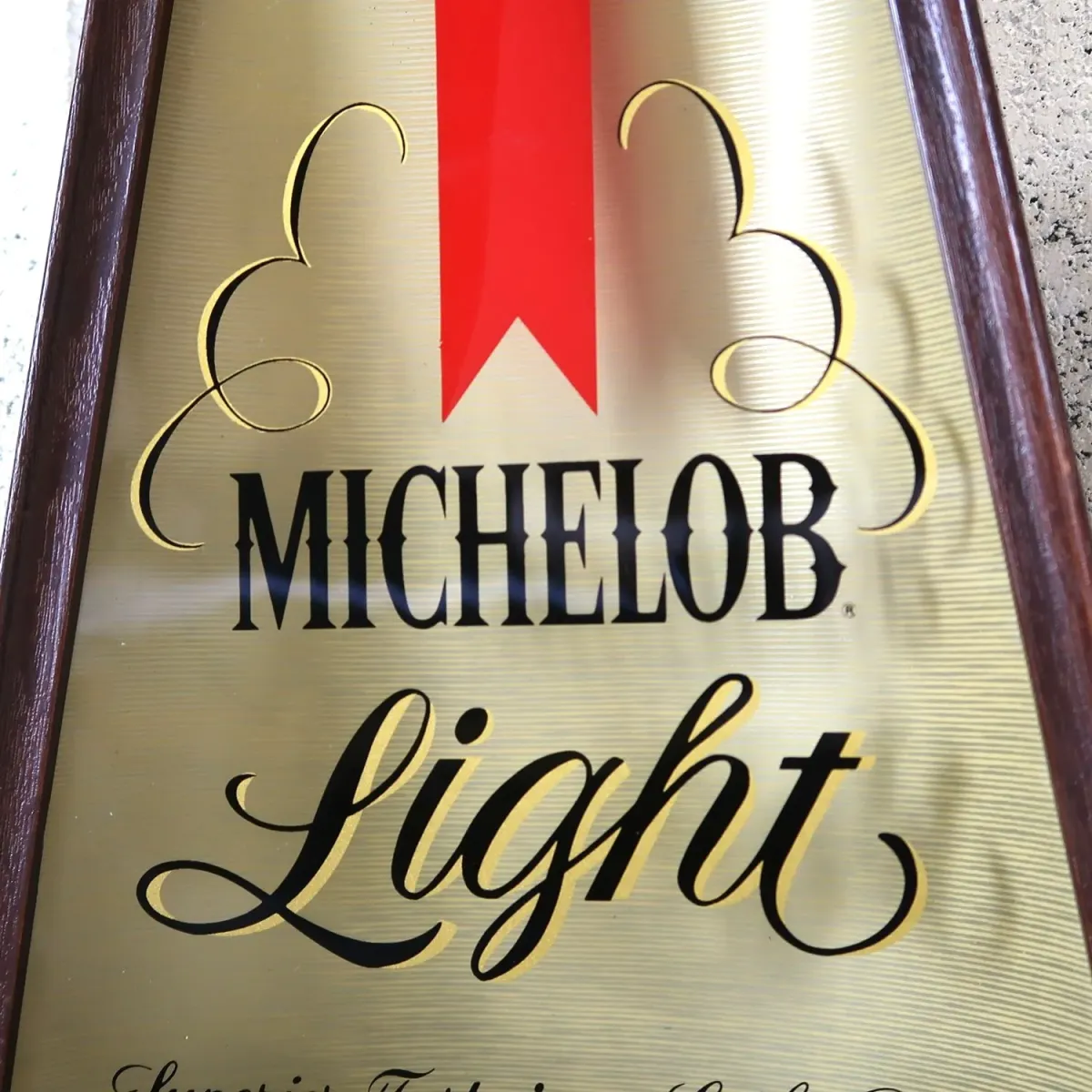 MICHELOB Light ビンテージ ライトサイン