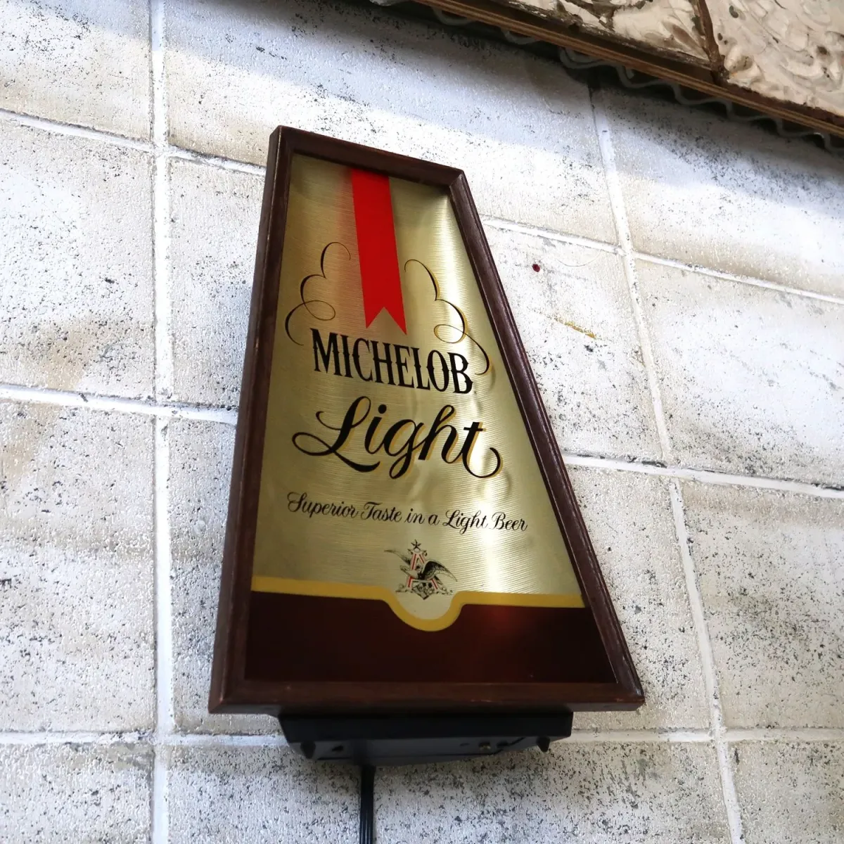 MICHELOB Light ビンテージ ライトサイン