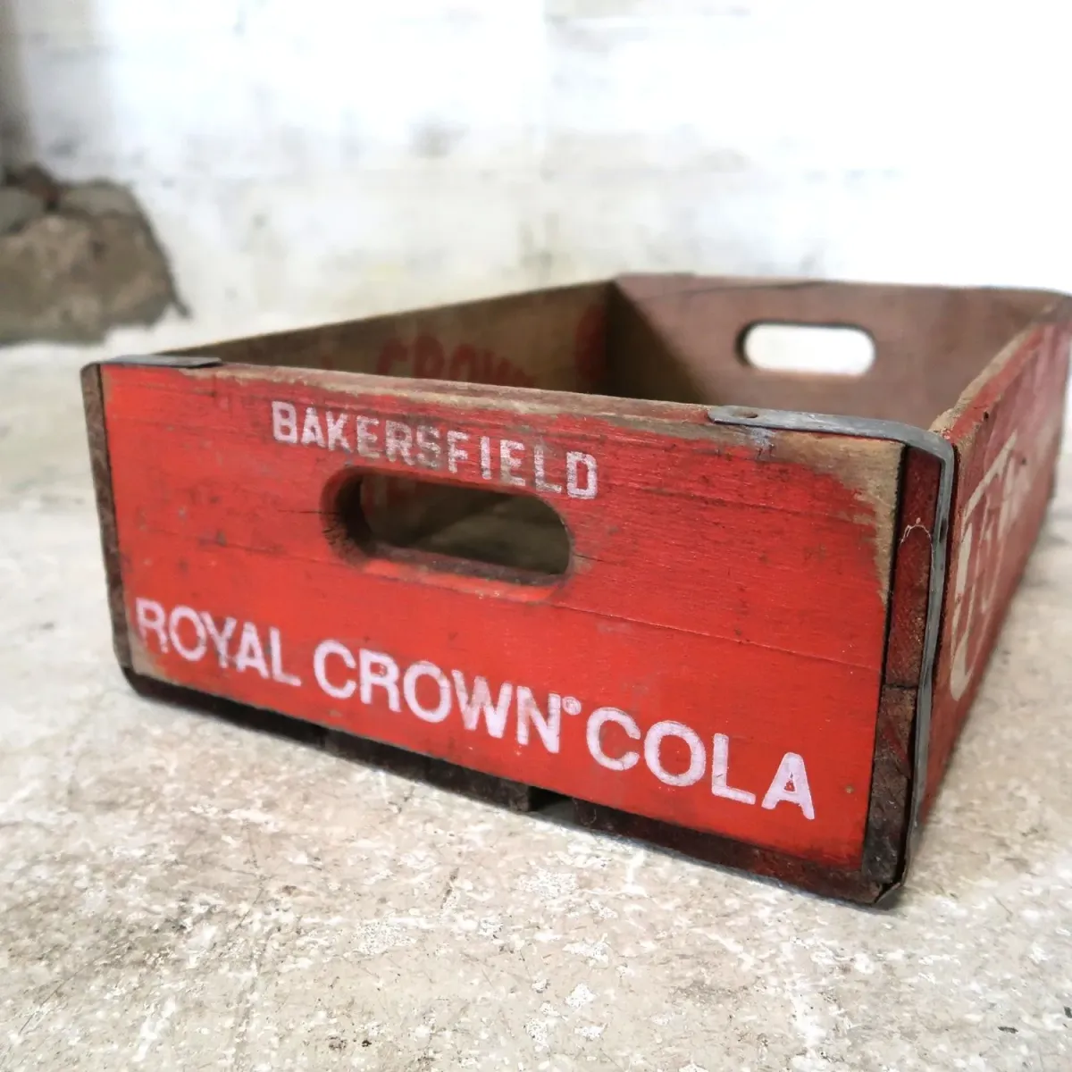 ROYAL CROWN COLA ビンテージ ウッドボックス