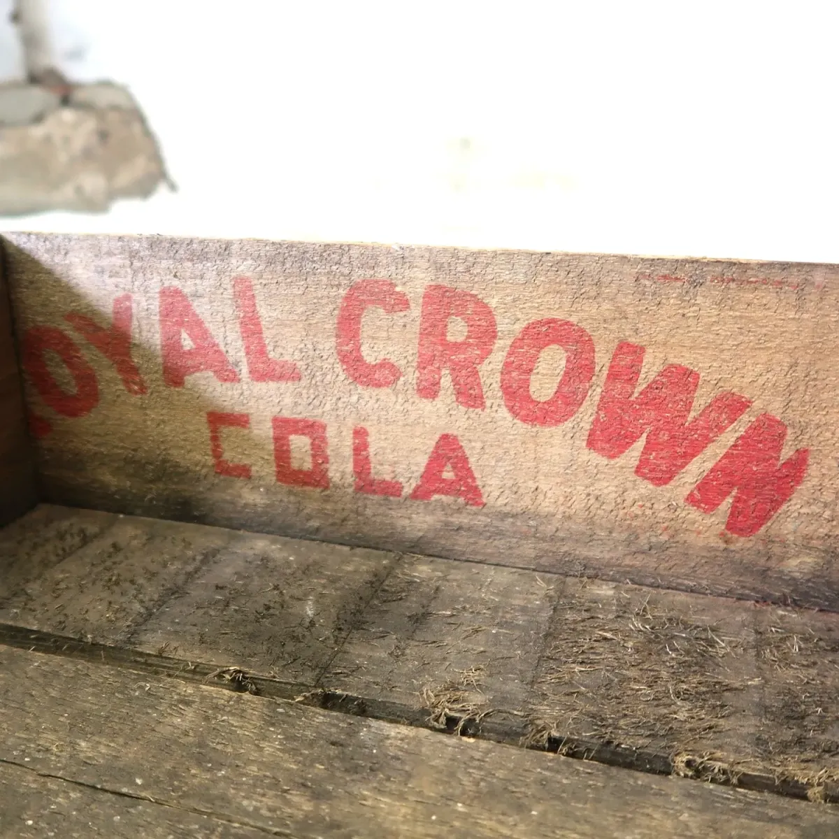 ROYAL CROWN COLA ビンテージ ウッドボックス