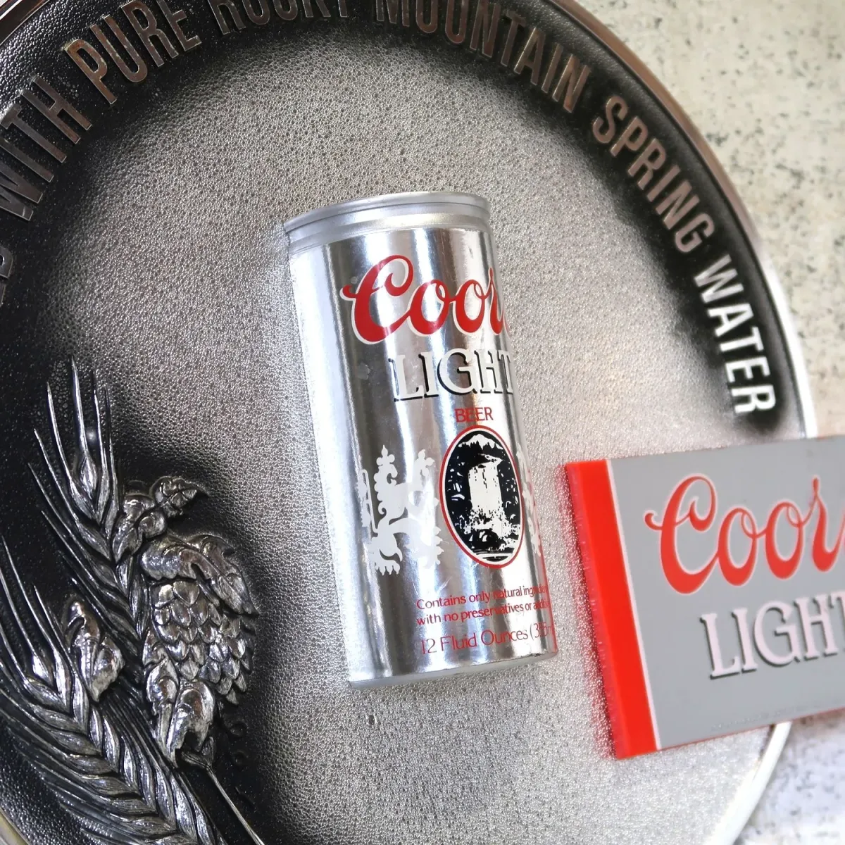 Coors LIGHT ビンテージ ウォールサイン