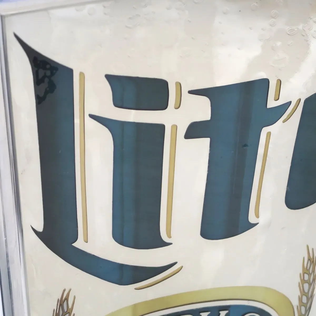 Miller Lite パブミラー