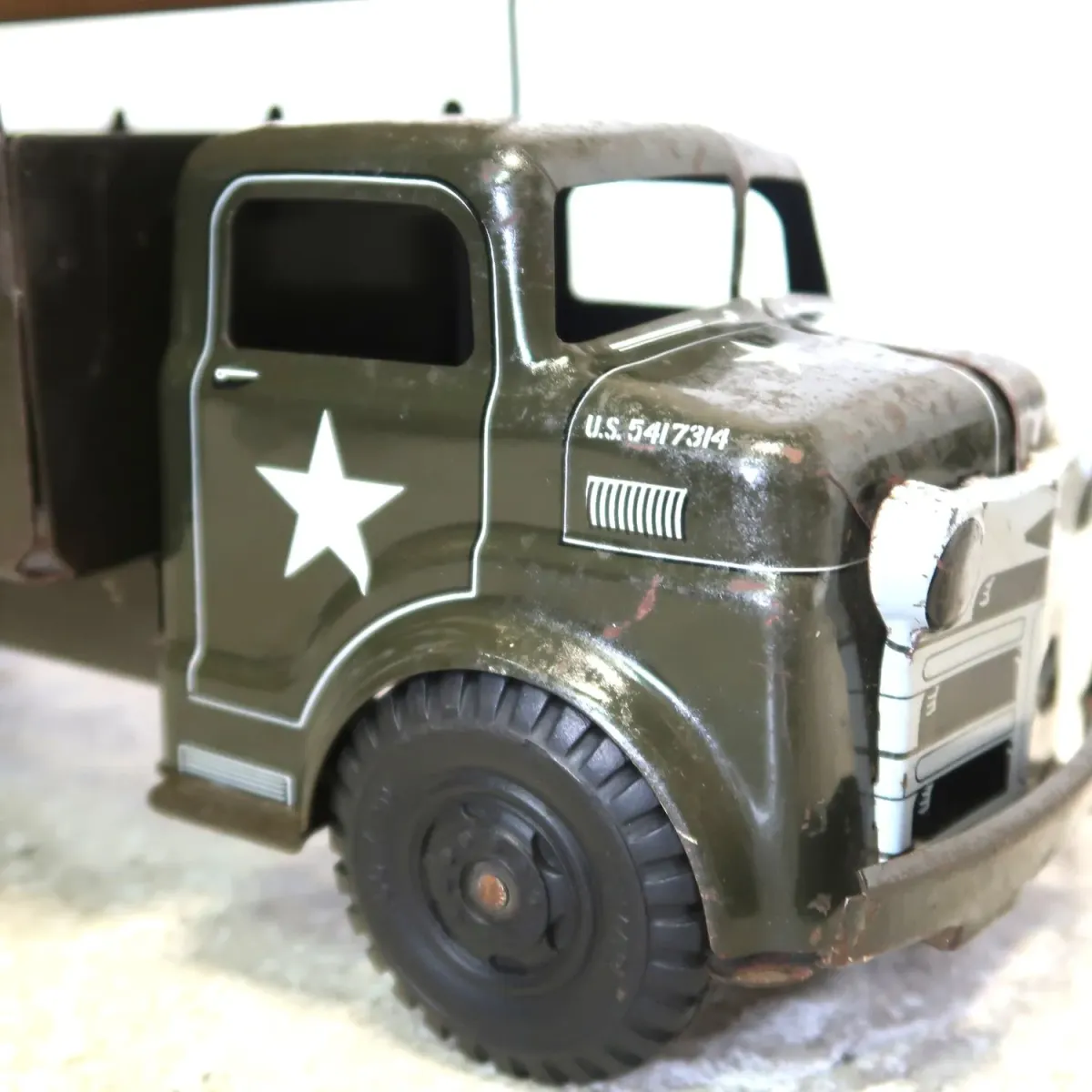 50's〜 MARX TOYS ビンテージ U.S. ARMYトラックミニカー