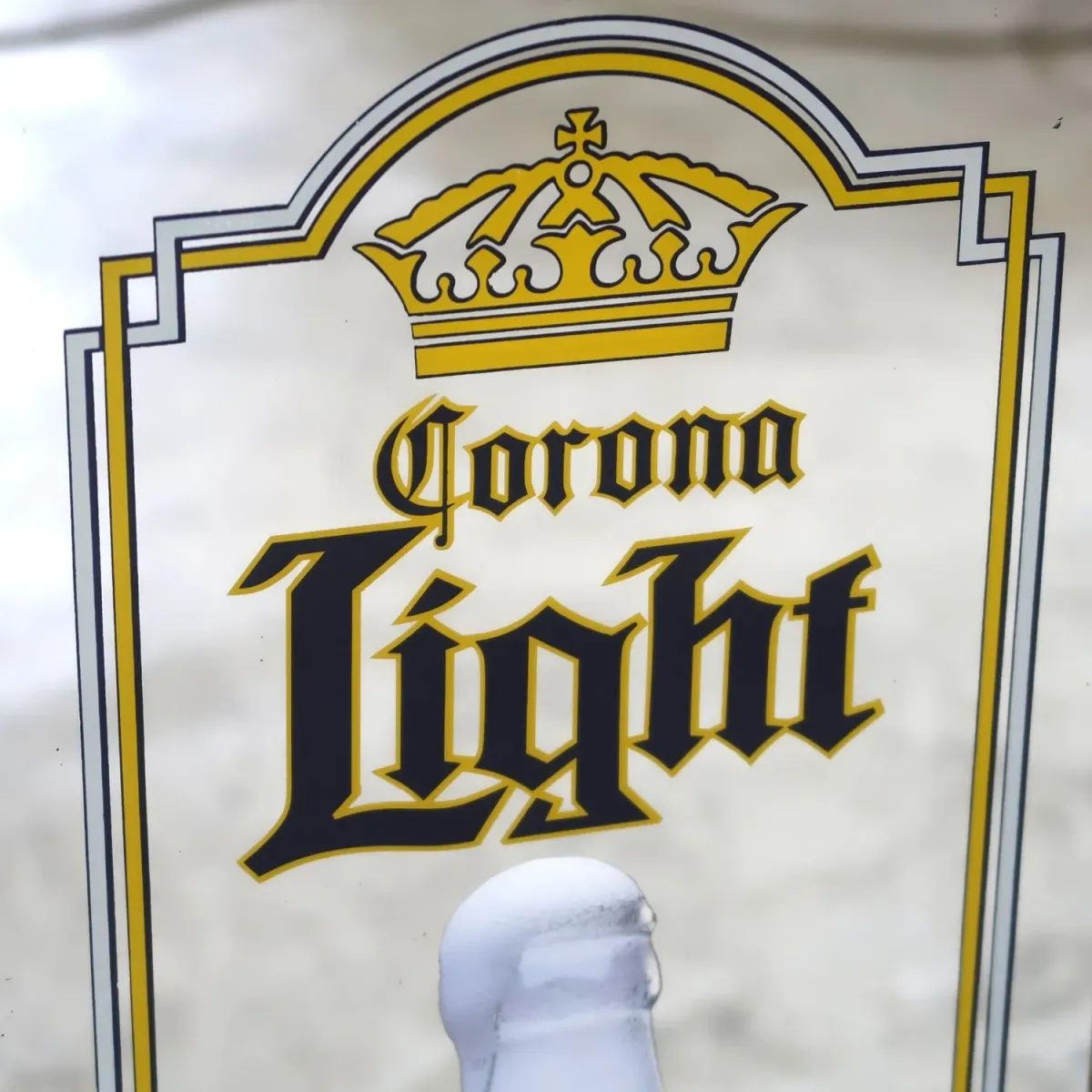 Corona Light ビンテージ パブミラー