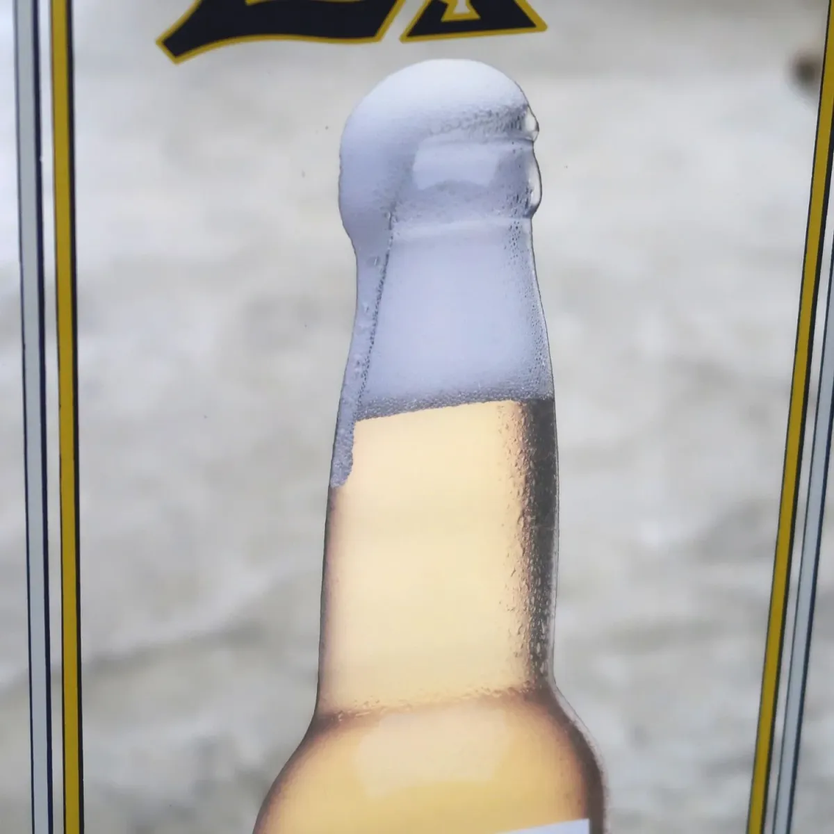 Corona Light ビンテージ パブミラー