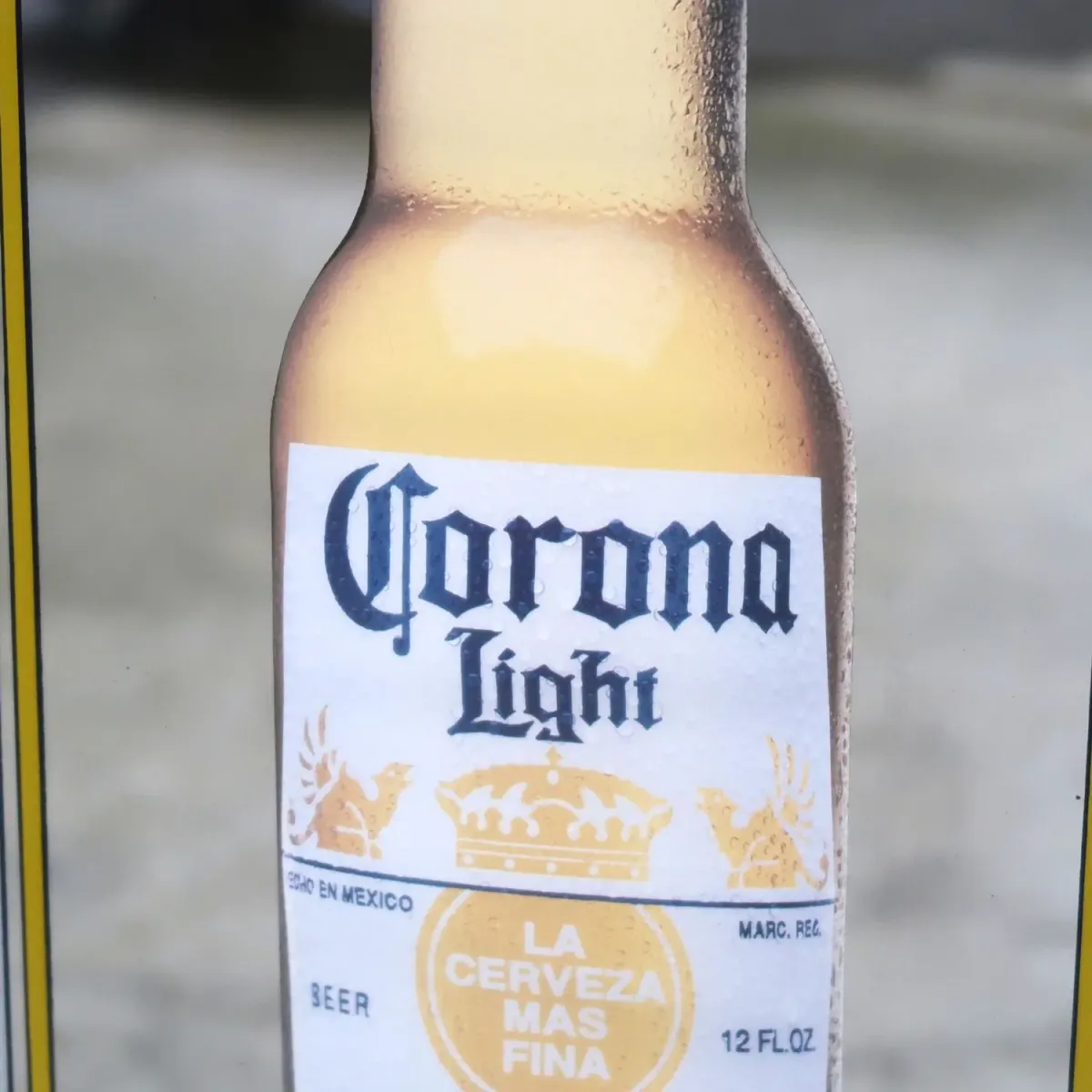 Corona Light ビンテージ パブミラー