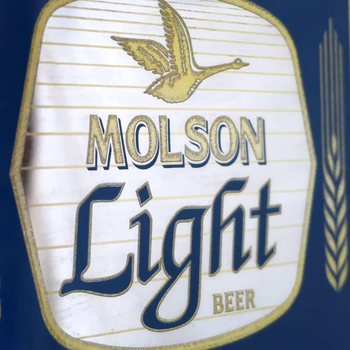 MOLSON Light ビンテージ パブミラー