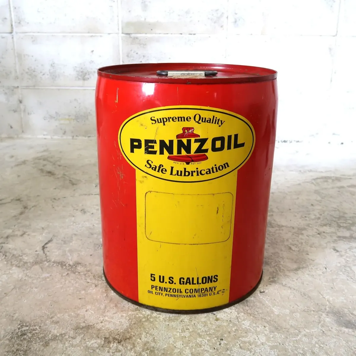 PENNZOIL ビンテージ オイル缶