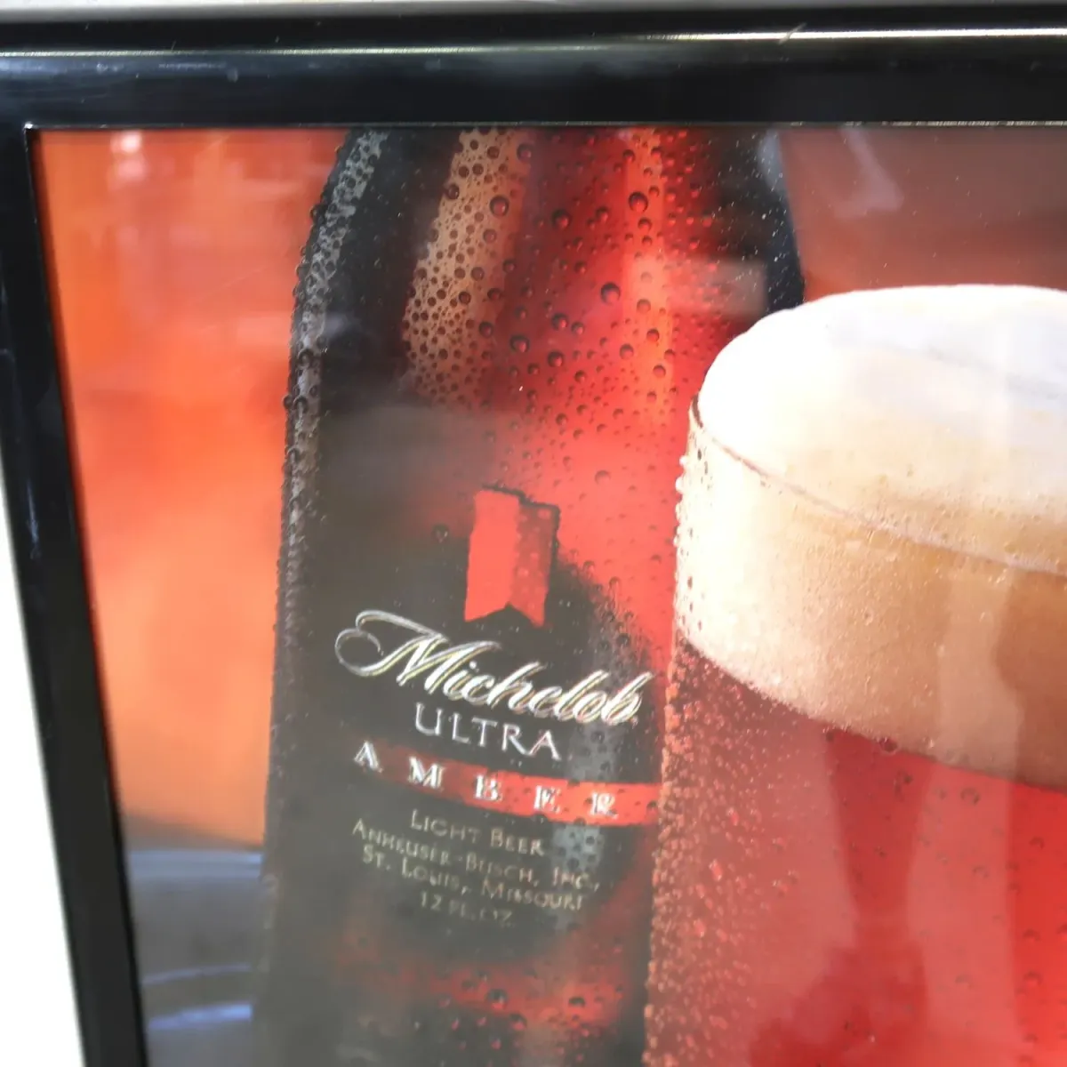 Michelob ULTRA AMBER ライトサイン