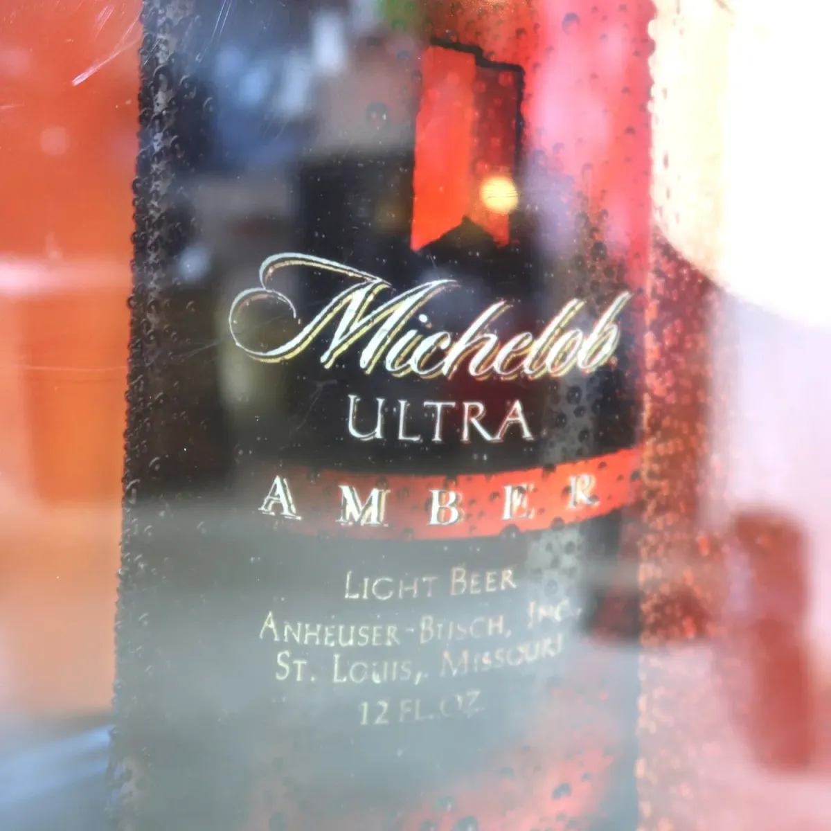 Michelob ULTRA AMBER ライトサイン