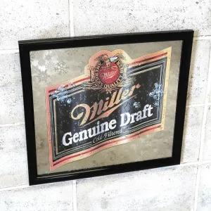 Miller Beer パブミラー