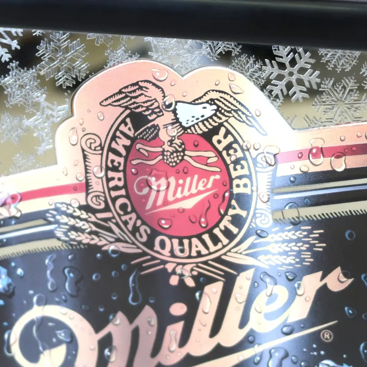 Miller Beer パブミラー