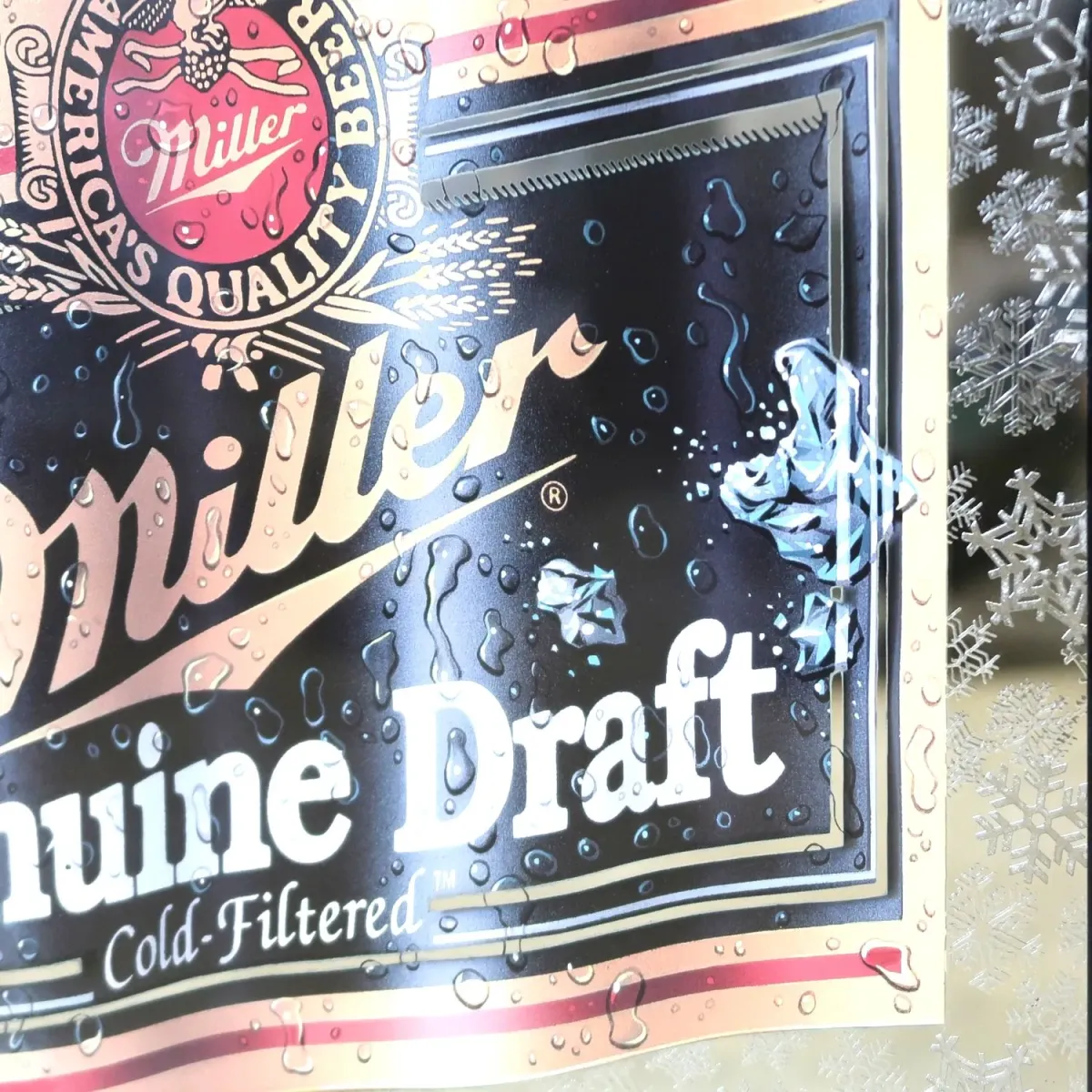 Miller Beer パブミラー