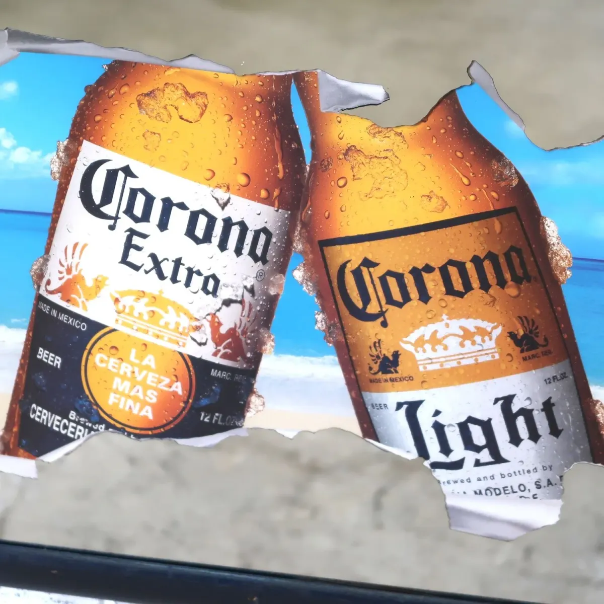 Corona BEER パブミラー