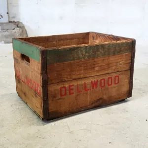 DELLWOOD ビンテージ ウッドボックス