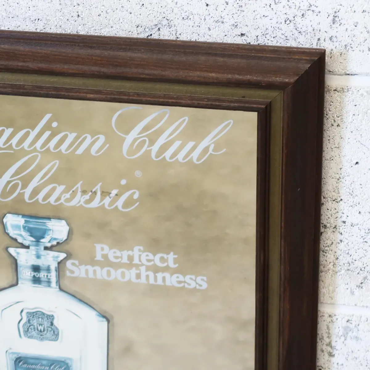 Canadian Club Classic ビンテージ パブミラー