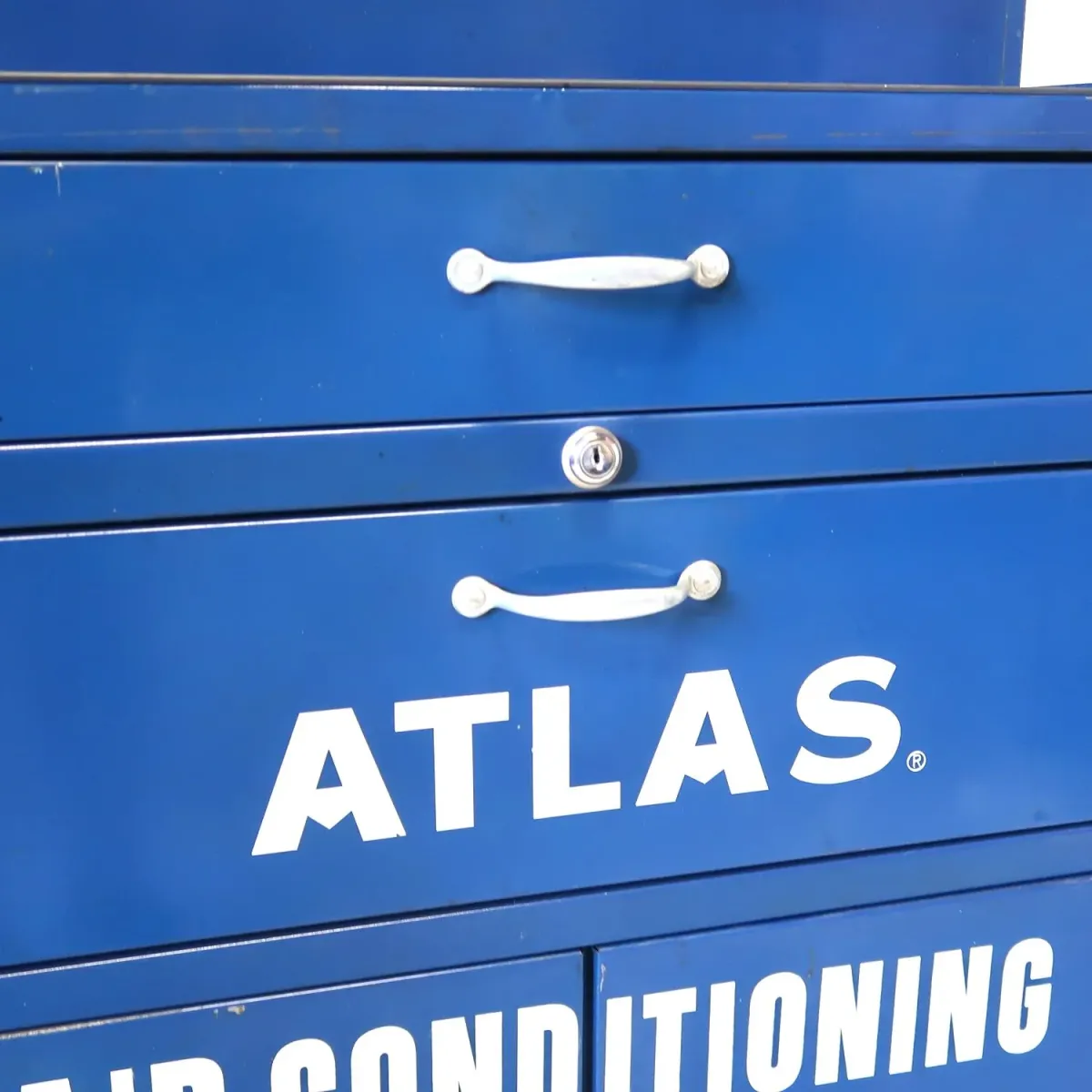 ATLAS ビンテージ メタルツールワゴン