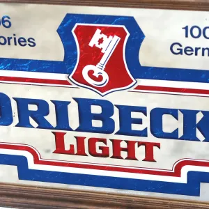 DRIBECK'S LIGHT ビンテージ パブミラー