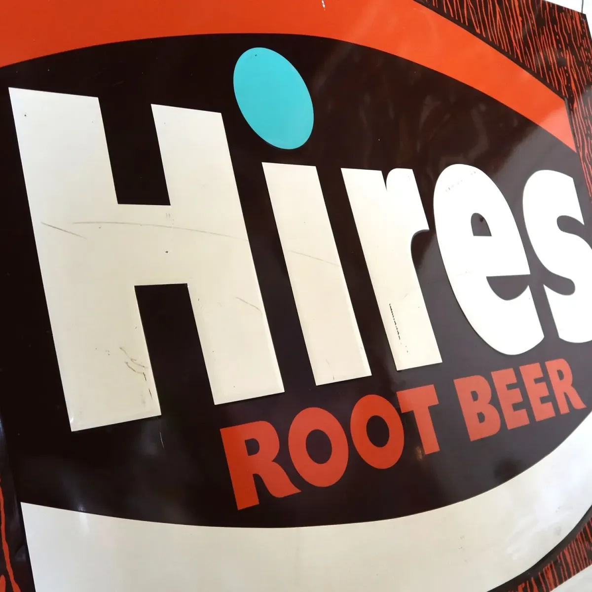 60's～ Hires ROOT BEER ビンテージ 大型看板