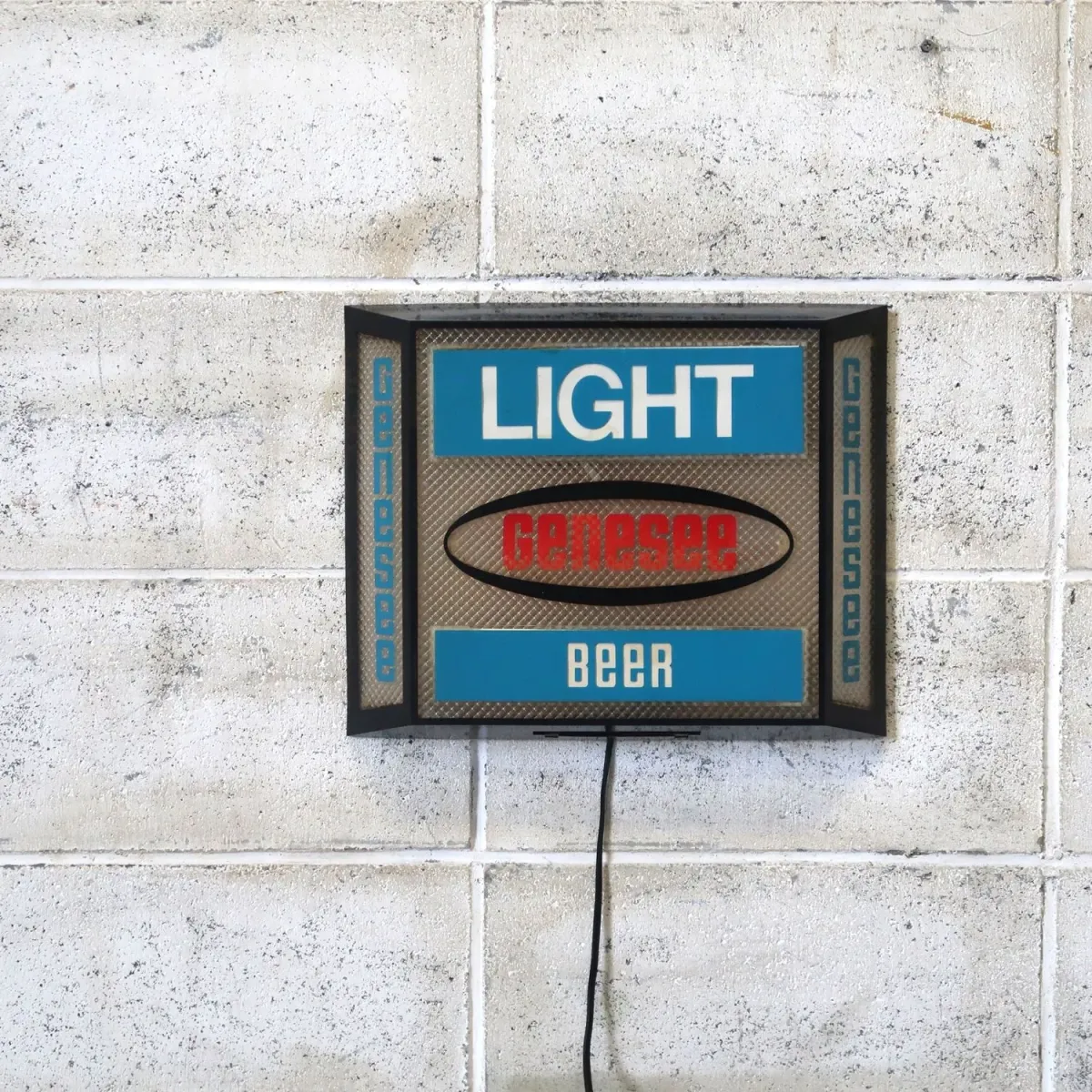 Genesee Beer LIGHT ビンテージ ライトサイン