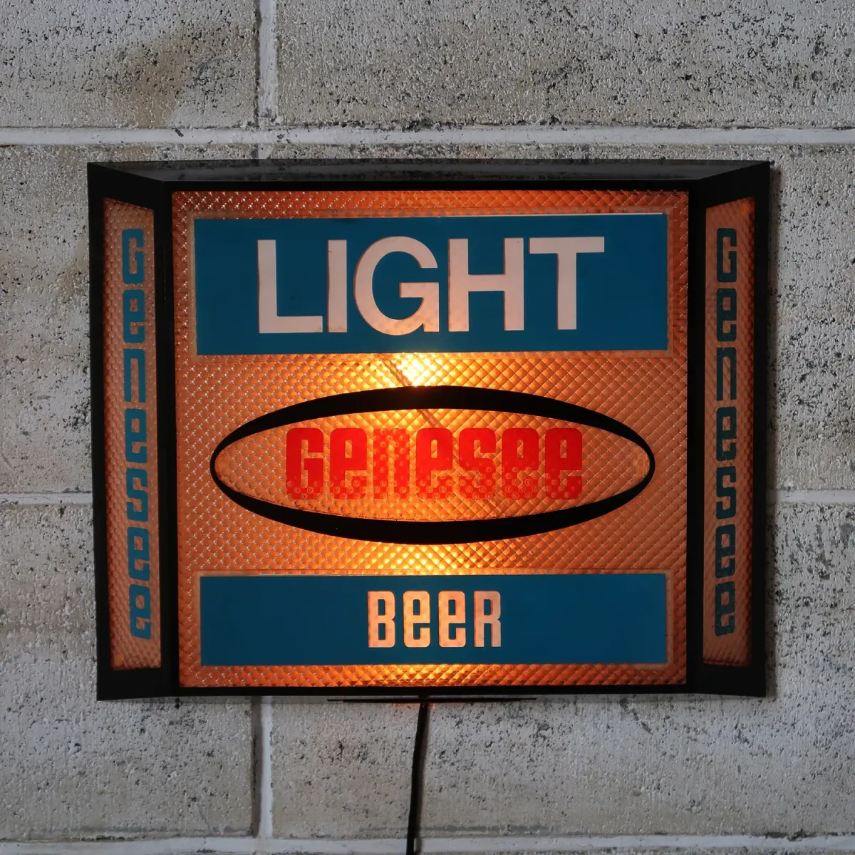 Genesee Beer LIGHT ビンテージ ライトサイン