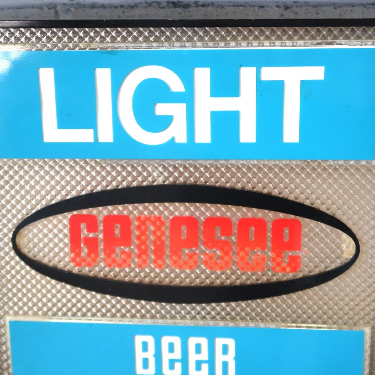 Genesee Beer LIGHT ビンテージ ライトサイン