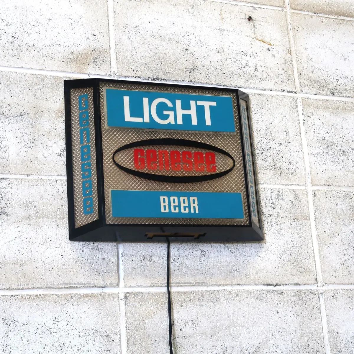 Genesee Beer LIGHT ビンテージ ライトサイン