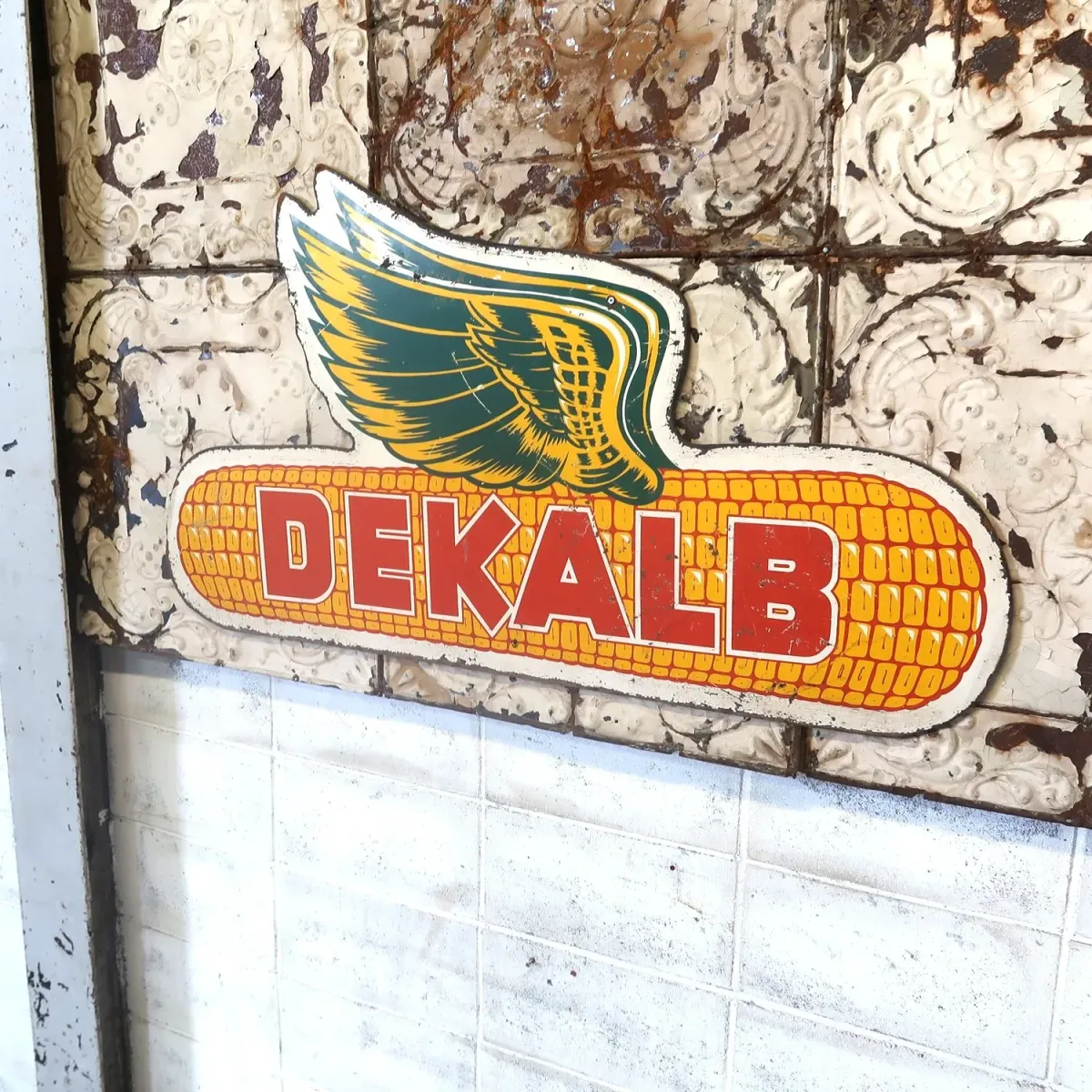 DEKALB ビンテージ サインボード