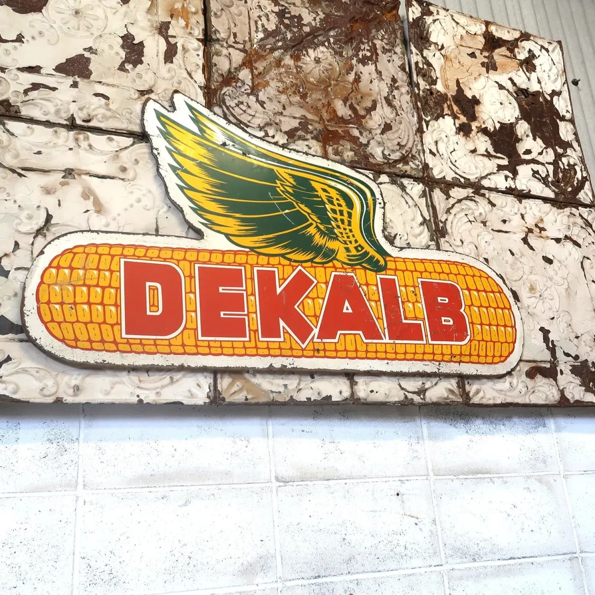 DEKALB ビンテージ サインボード