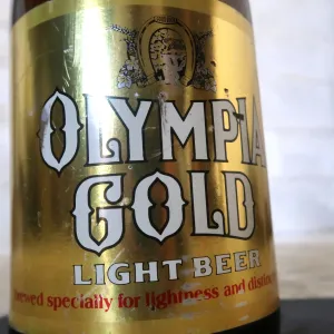 OLYMPIA GOLD ビンテージ 大型ビアボトル