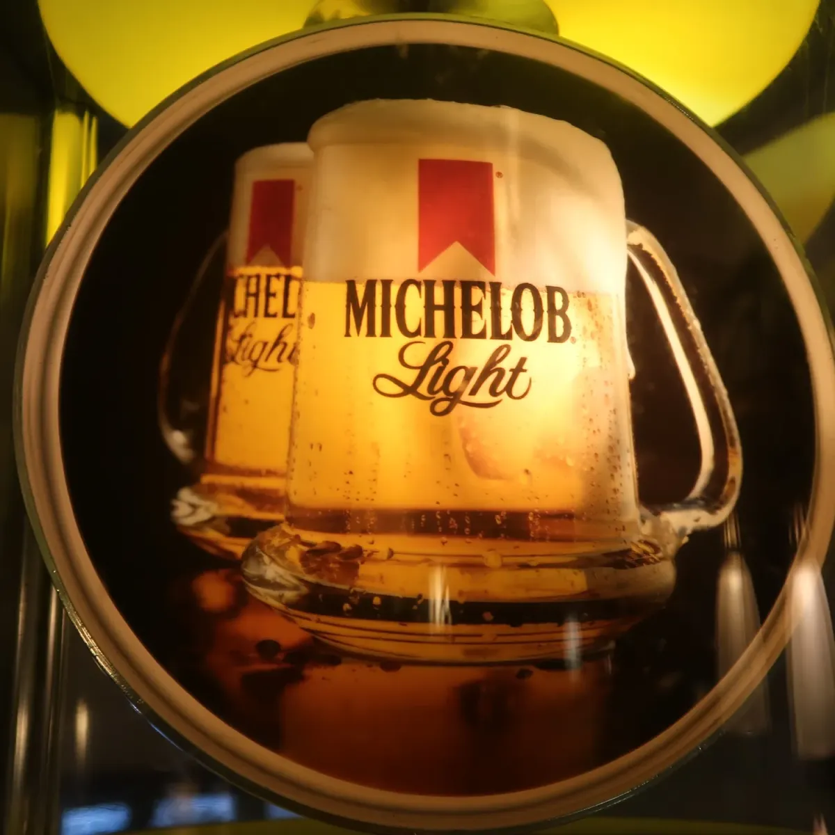 MICHELOB Light ビンテージ モーションライトサイン