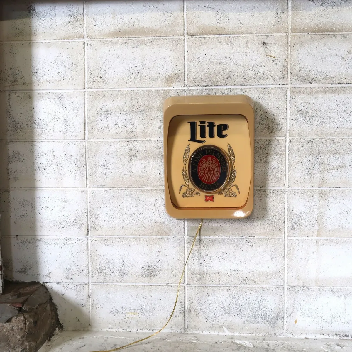 Miller Lite ビンテージ ライトサイン