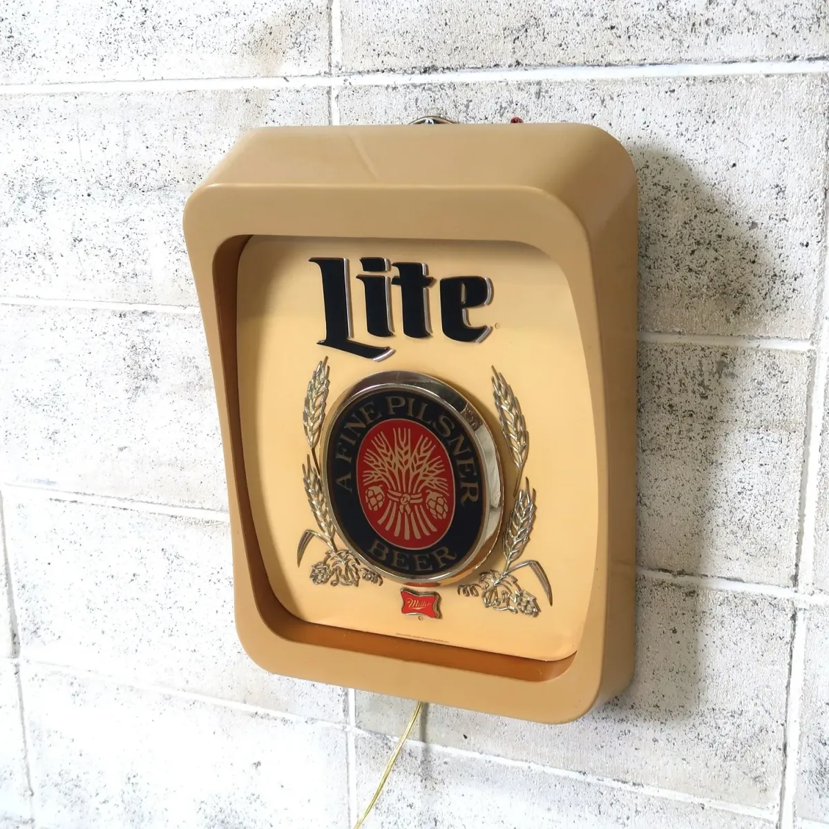 Miller Lite ビンテージ ライトサイン